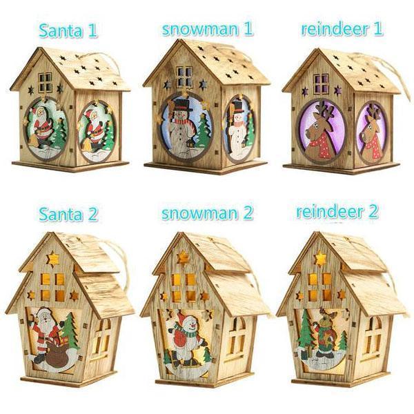 Décoration de Noël Lighteme Maison LED suspendue