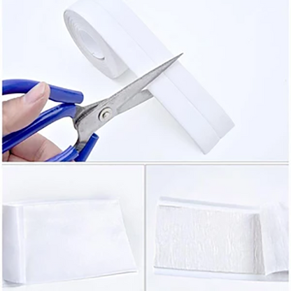 Lighteme Wasserdichtes Reparaturklebeband für Badewanne, Badezimmer und Küche (2 Farben &amp; 2 Größen)