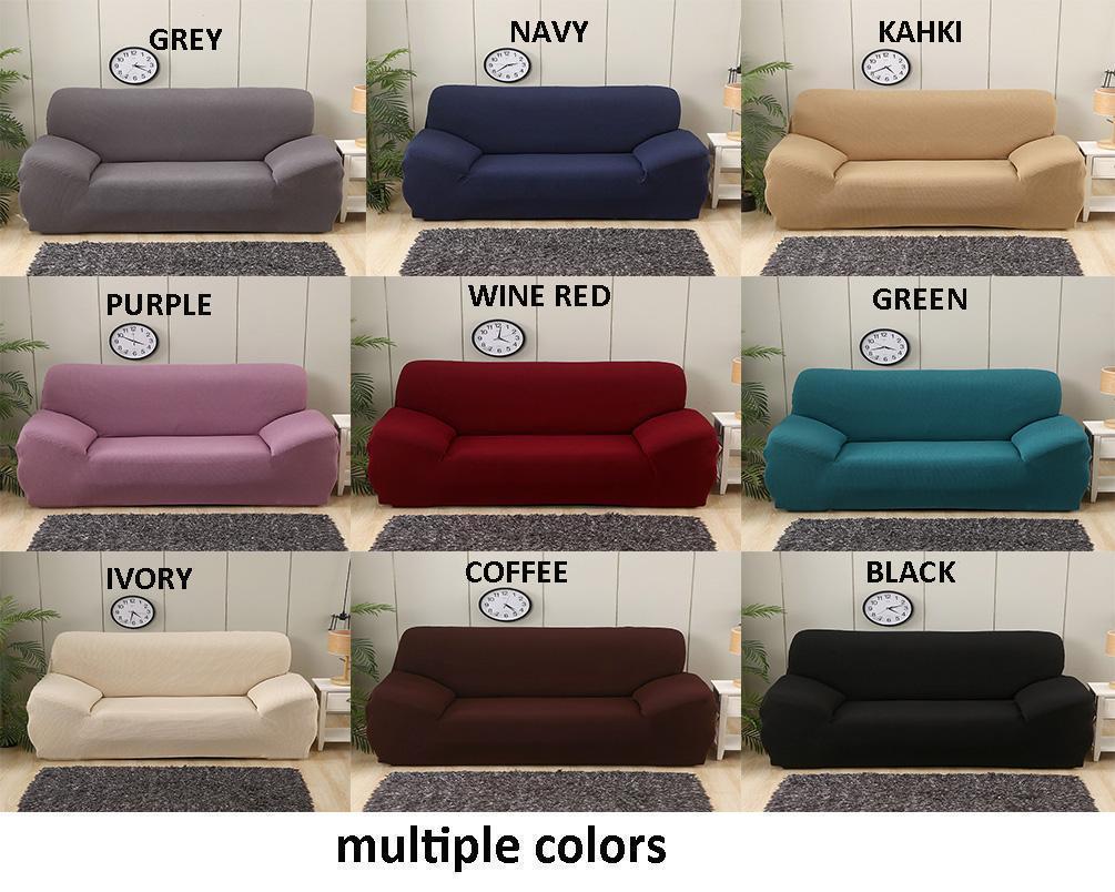 Housse élastique universelle pour coussin de canapé Lighteme (12 couleurs)