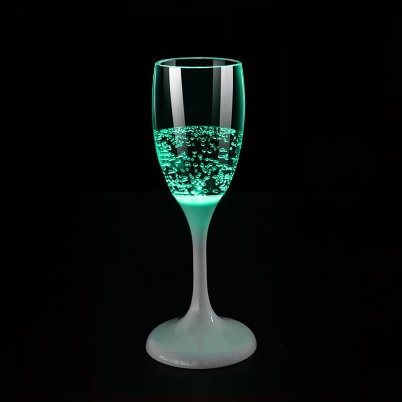 Lighteme LED-Champagnerglas | Bringen Sie mit einer funkelnden Note Licht in Ihre Feier!