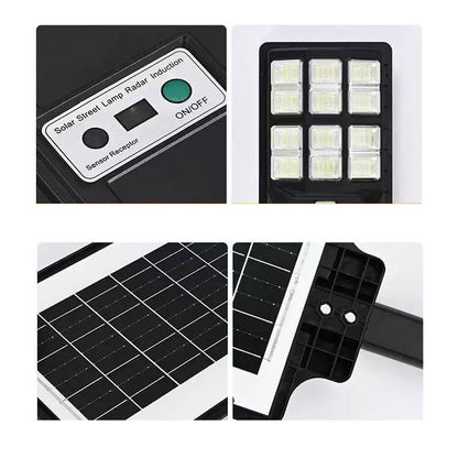 Lighteme 3000W Solar Street Light, 180000 Lumens Dusk to Dawn Street Lights Solar Powered Motion Sensor