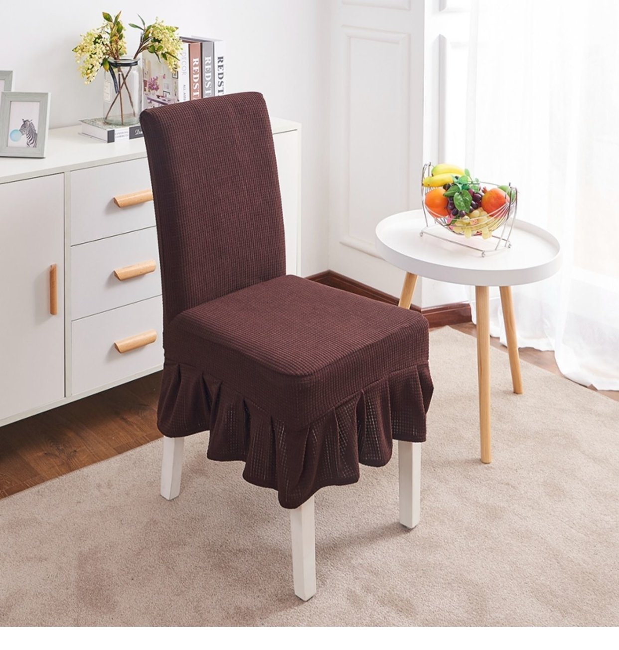 Housses de chaises décoratives imperméables Lighteme - Nouveauté (12 couleurs)