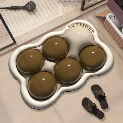 Lighteme 3D Diatom Mud Water Absorbent Bath Mat