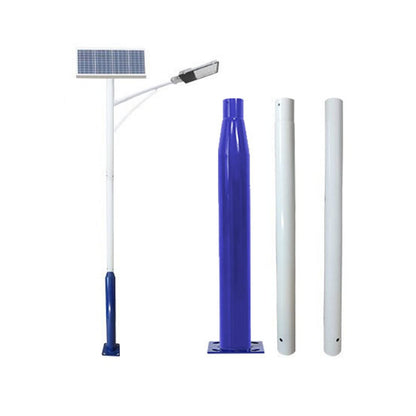 Lighteme 20 Fuß kommerzieller Straßen-/Parkplatz-/Flaggenlichtmast, Aluminium + Käfig, 1er-Pack