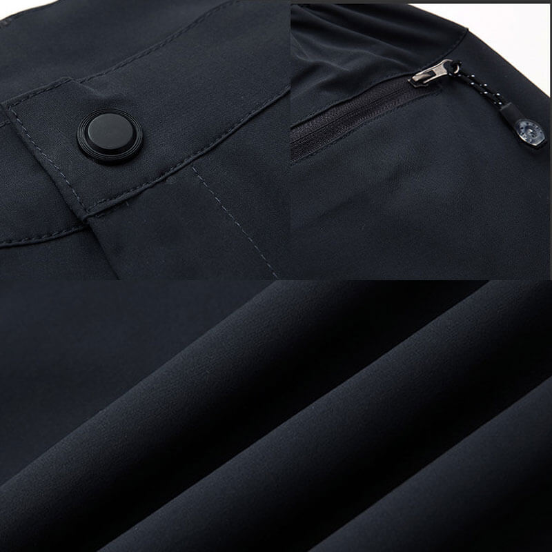 Pantalon et short d'extérieur à séchage rapide Lighteme - Pantalon de randonnée extensible avec deux sections détachables