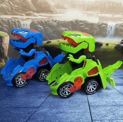 Lighteme Verwandlungs-Dinosaurier-LED-Auto (3 Farben)