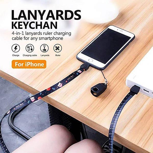 Lighteme Mobile Phone Lanyard Data Cable (2 colors)