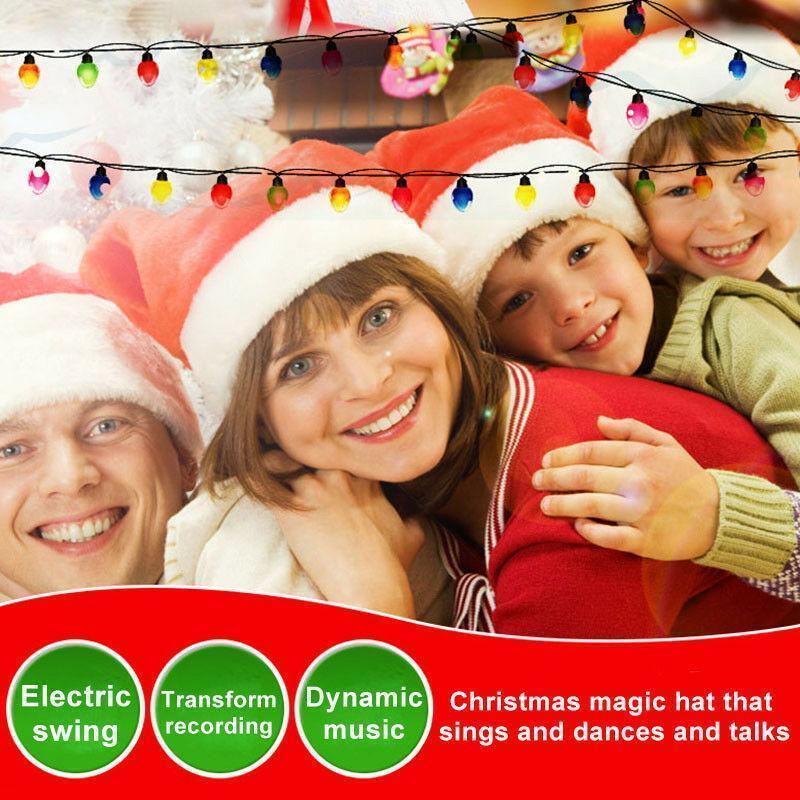 Chapeau électrique Lighteme Père Noël twerkeur (5 modèles)