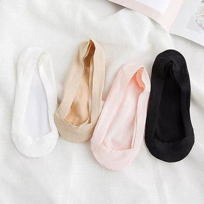 Lighteme Atmungsaktive, bequeme Socken aus Eisseide (4er-Set) (5 Farben)