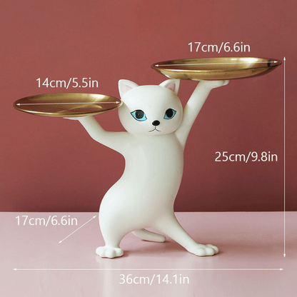 Assiette de maintien pour chat créative Lighteme