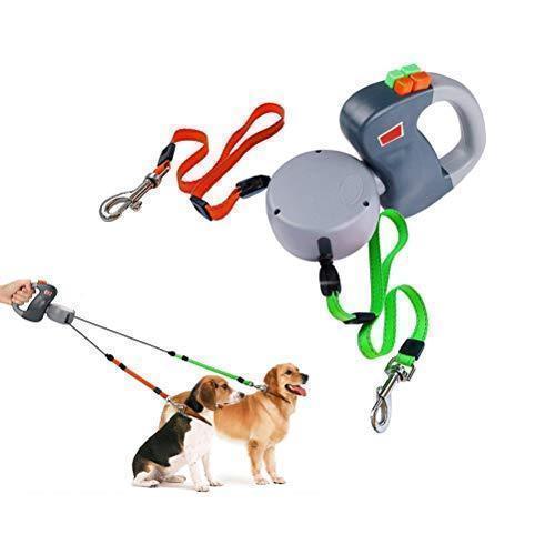 Laisse Lighteme pour deux chiens (3 couleurs)