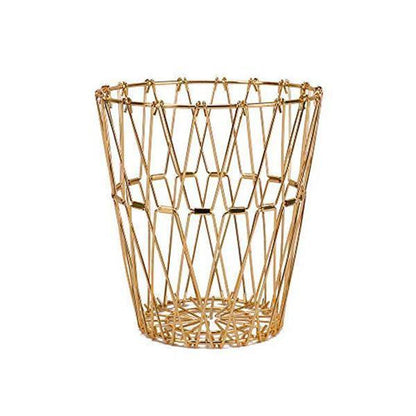 Panier pliable Lighteme en fil d'acier inoxydable (3 couleurs et 3 tailles)