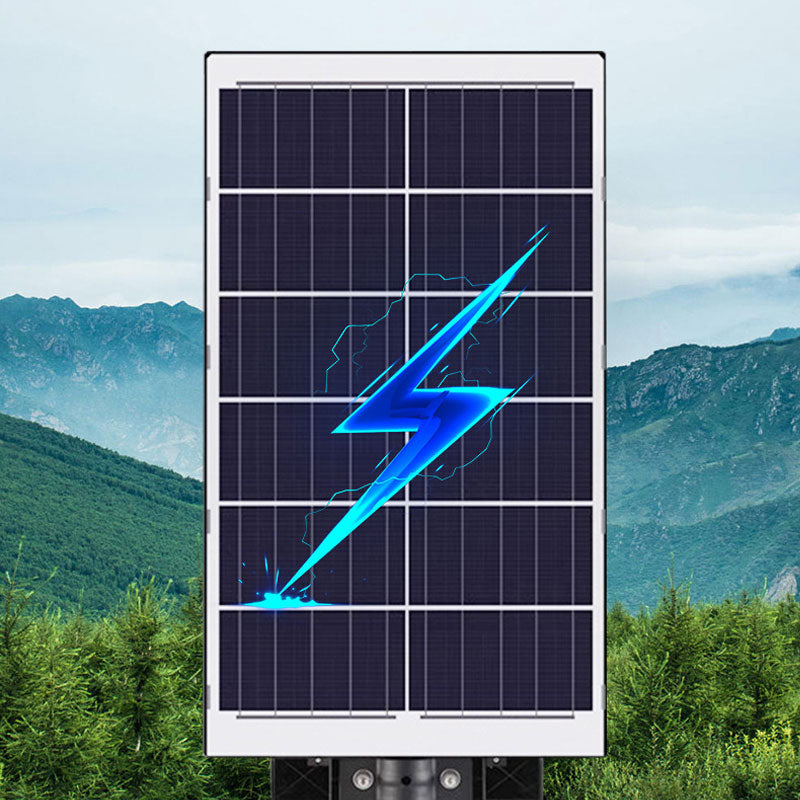 Lighteme 3000W Solar Street Light, 180000 Lumens Dusk to Dawn Street Lights Solar Powered Motion Sensor