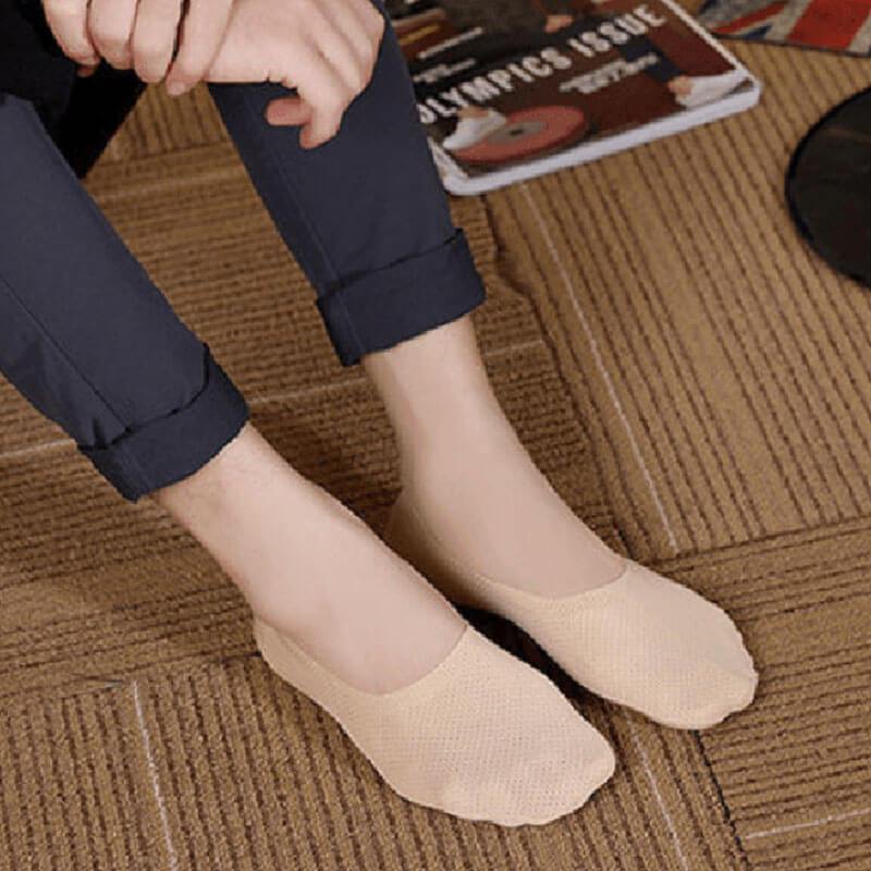 Lighteme Atmungsaktive, bequeme Socken aus Eisseide (4er-Set) (5 Farben)