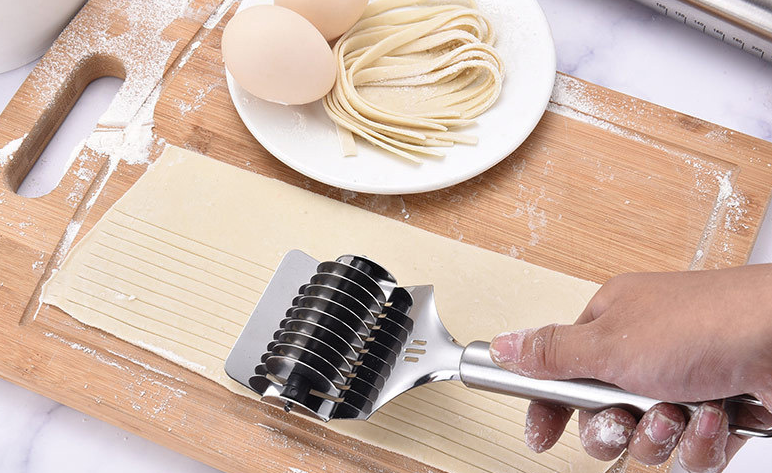 Coupe-pâtes Lighteme, machine à spaghetti, rouleau à pâtes