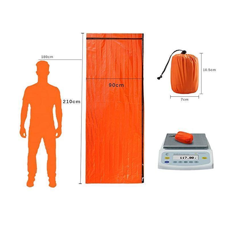 Lighteme Notfall-Camping-Schlafsack