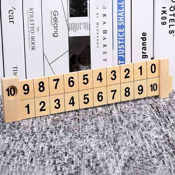 Règle de décomposition numérique Lighteme, jouet éducatif