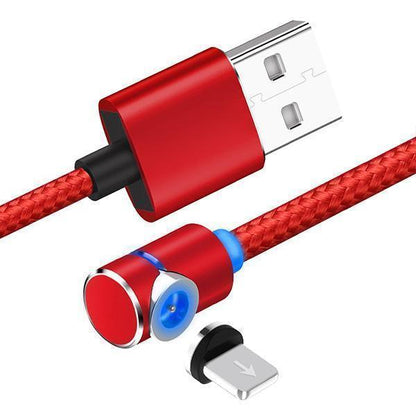 Ihrtrade 360° Magnetic Charging Cable For Apple / Micro-USB / USB-C (4 colors & 3 models)