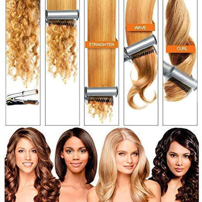 Ihrtrade Titanium 2-Way Rotating Curling Iron