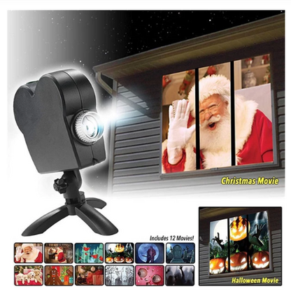 Ihrtrade Window Projector For Halloween & Christmas