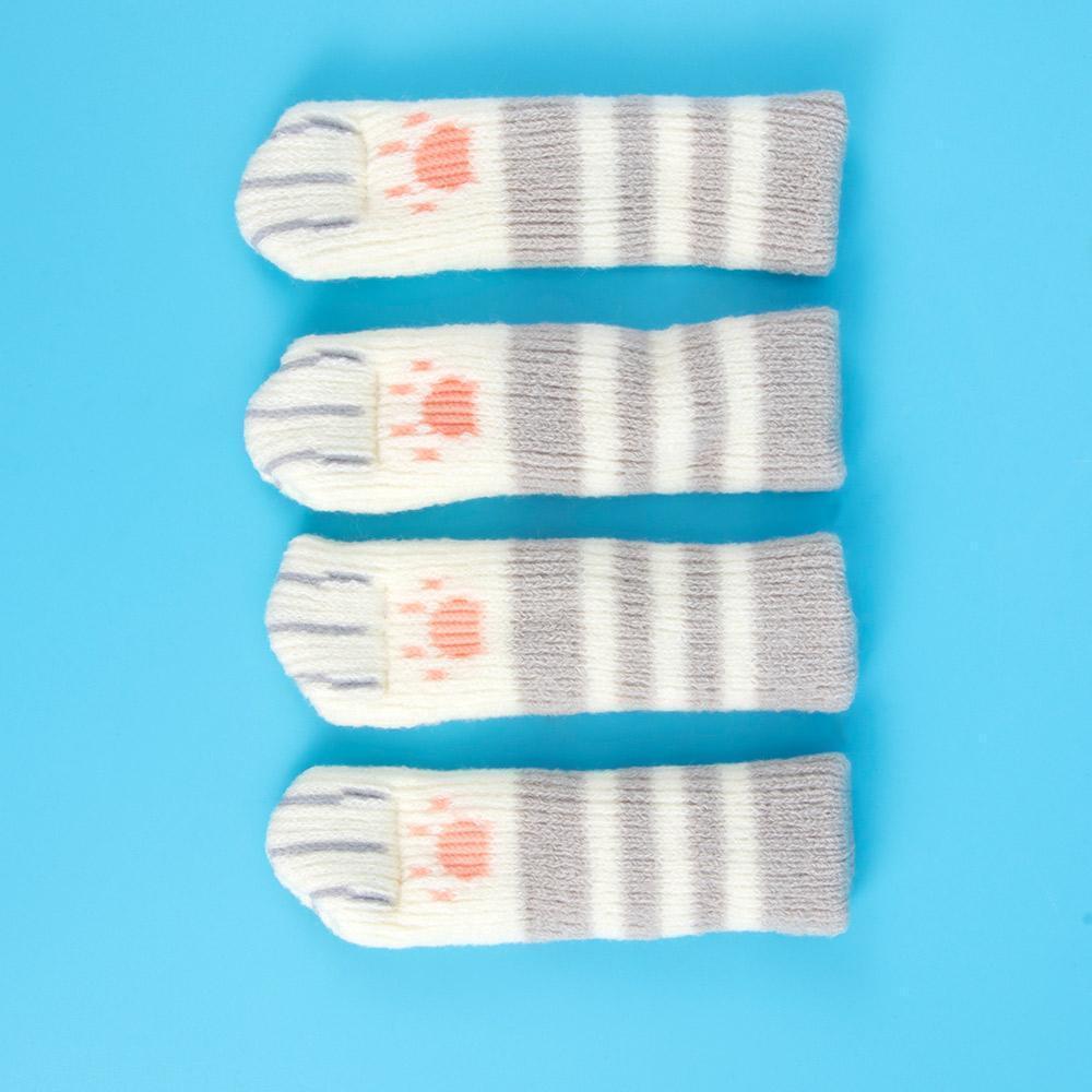 Chaussettes pour chat Lighteme, protège-pieds de chaise et de bureau (4 couleurs)