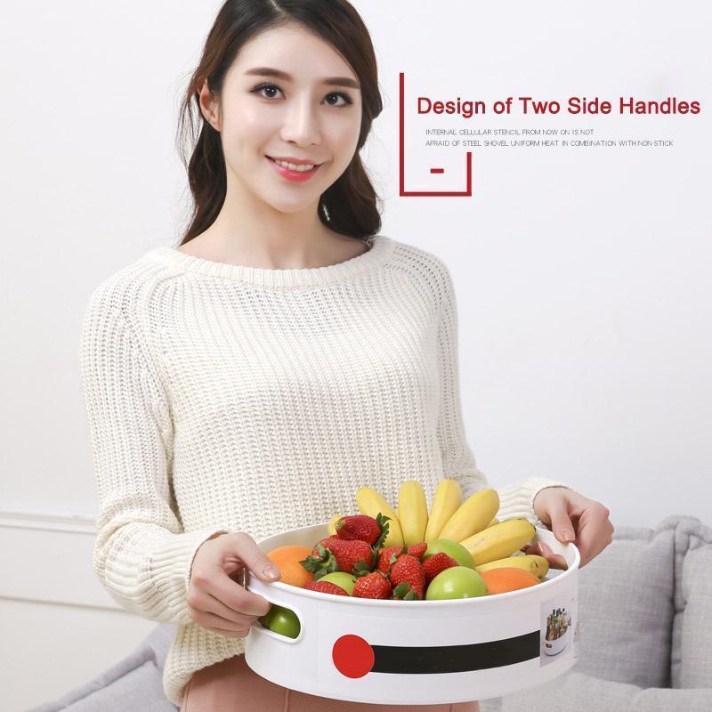 Conteneur de rangement multifonction rotatif à 360 degrés Lighteme (3 tailles)