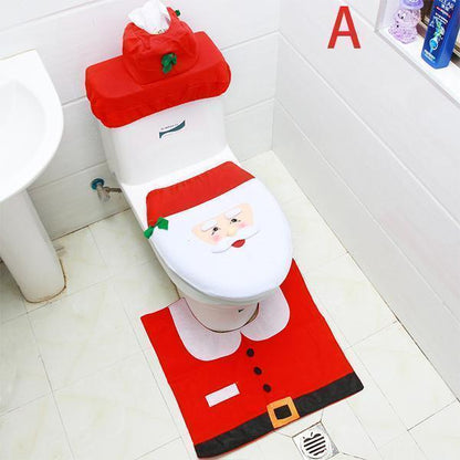 Lighteme Christmas Toilet Seat Cover (1 Set)
