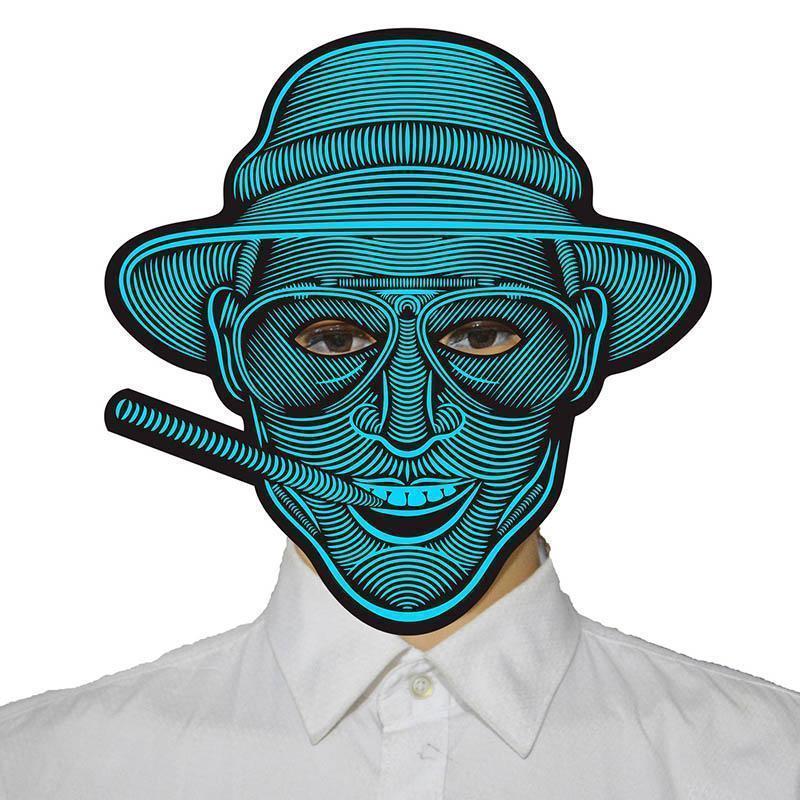 Ihrtrade Voice-activated Halloween Scary Mask (20 Types)