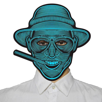 Ihrtrade Voice-activated Halloween Scary Mask (20 Types)