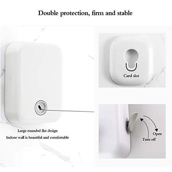 Séchoir à linge télescopique automatique Lighteme (4 couleurs)