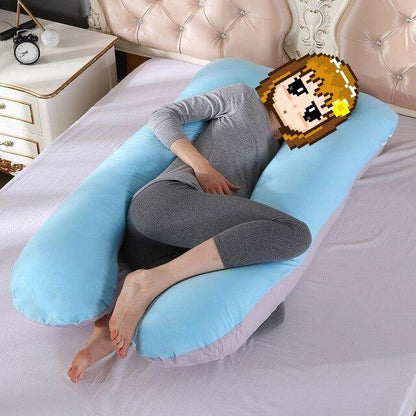 Lighteme Schwangerschaftskissen, Stillkissen, U-förmiges Körperkissen für Schwangere
