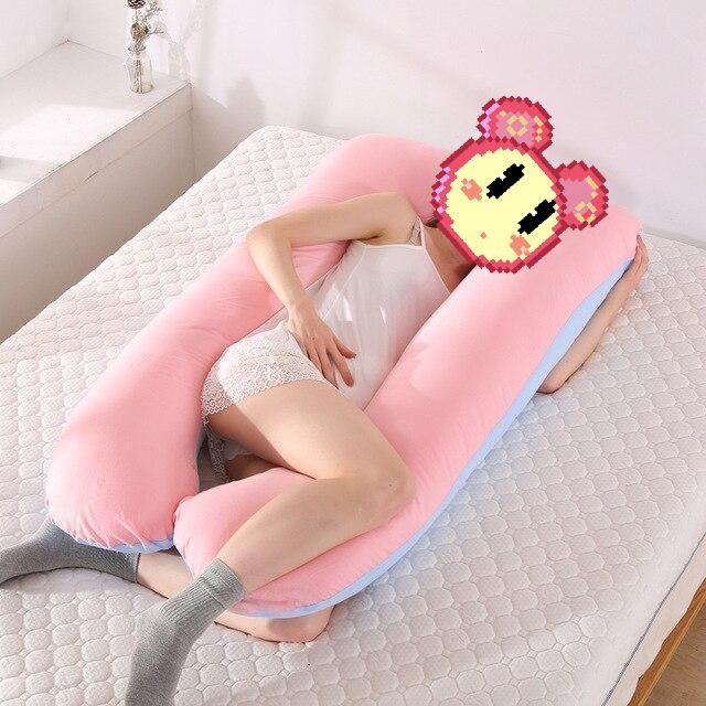 Lighteme Schwangerschaftskissen, Stillkissen, U-förmiges Körperkissen für Schwangere