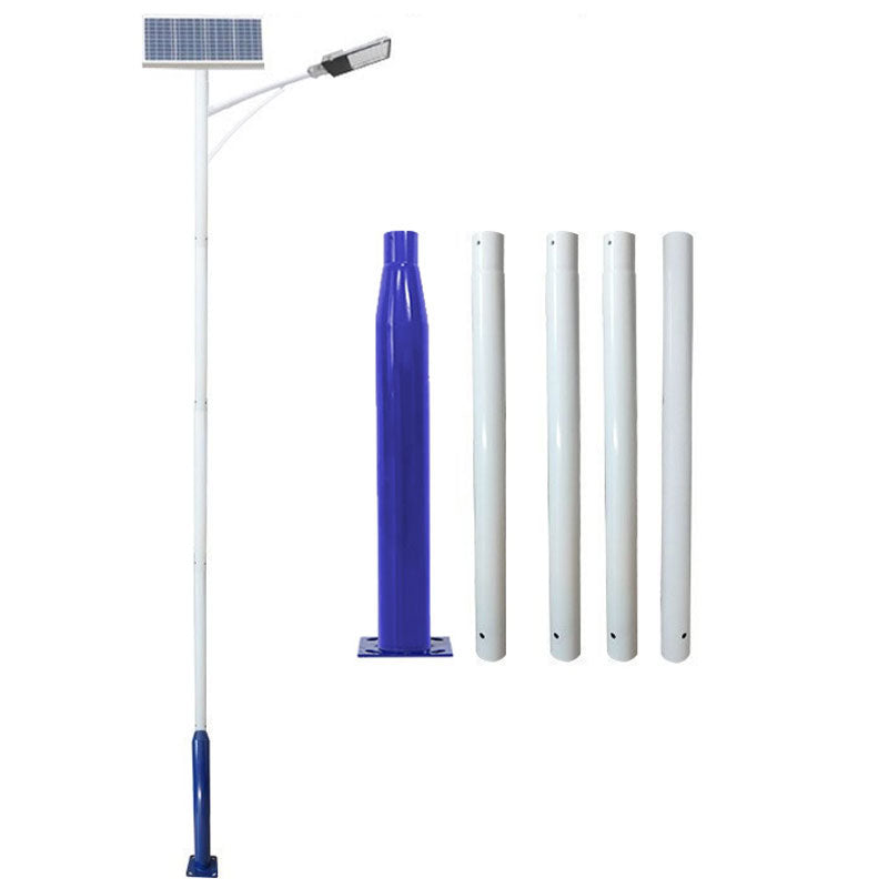 Lighteme 20 Fuß kommerzieller Straßen-/Parkplatz-/Flaggenlichtmast, Aluminium + Käfig, 1er-Pack