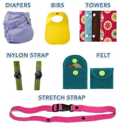 Ihrtrade Snap Button DIY Set (150 Pcs Set)