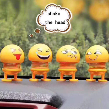 Poupées à tête oscillante Lighteme Creative pour tableau de bord de voiture/maison/décoration de table (14 modèles)