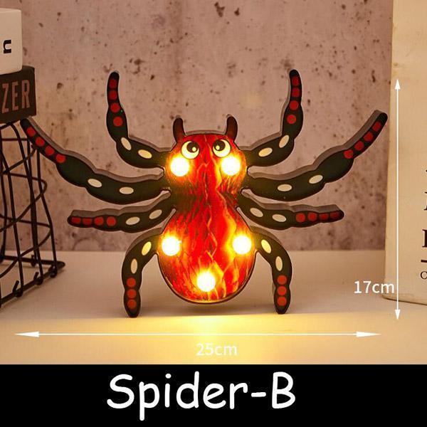 Ihrtrade Halloween Outdoor Decoration Night Lights (3 Colors)