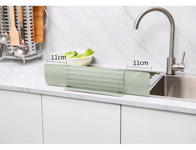 Protection anti-éclaboussures rétractable pour évier Lighteme (2 couleurs)