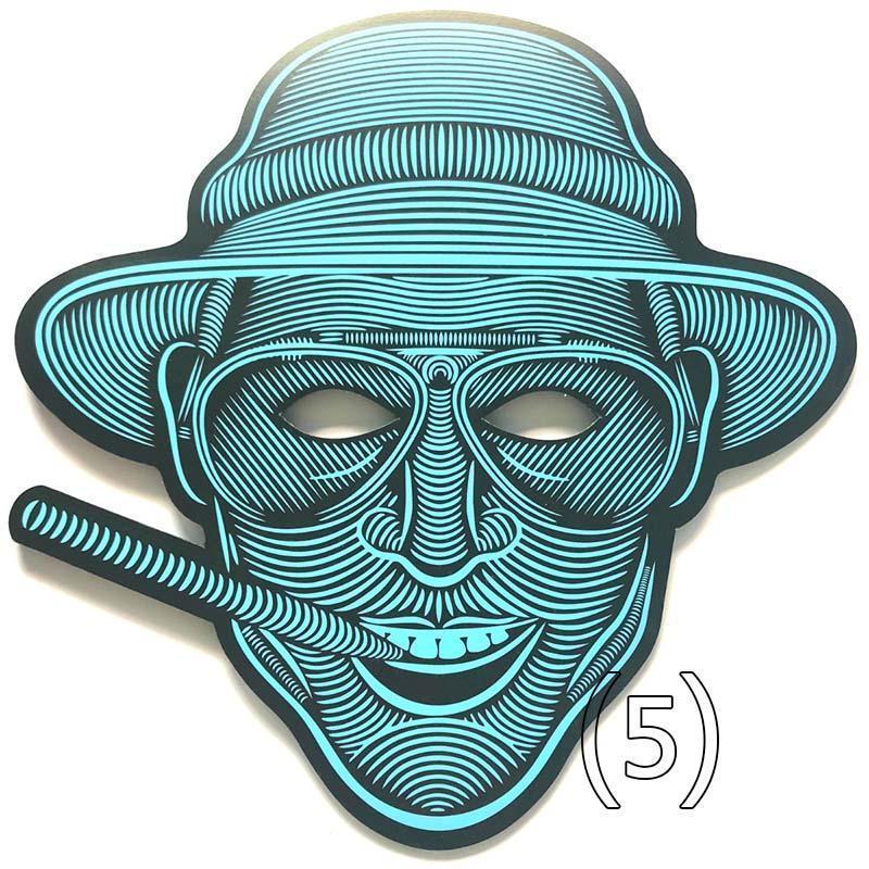 Ihrtrade Voice-activated Halloween Scary Mask (20 Types)