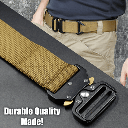 Ceinture tactique en nylon de style militaire Lighteme (4 couleurs)