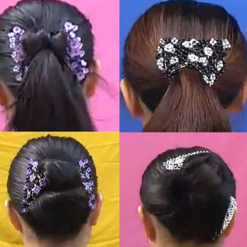 Flexible Schmetterlings-Haarspange von Lighteme (8 Farben und 8 Stile)