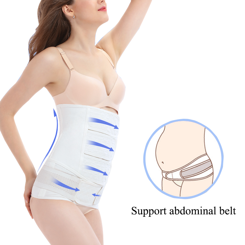 Ceinture abdominale et pelvienne Lighteme pour la récupération post-partum (2 couleurs et 3 tailles)