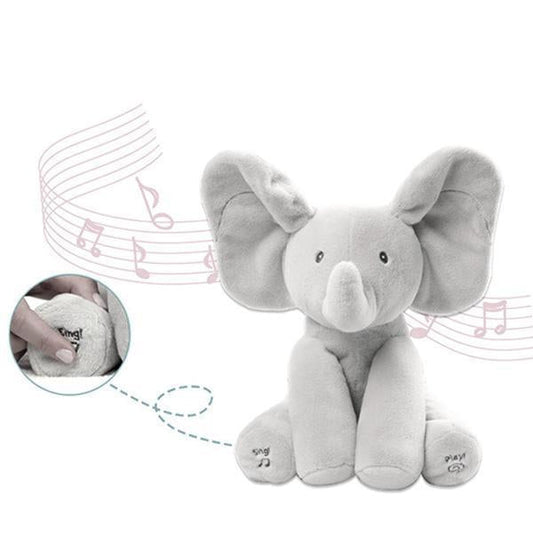 Peluche éléphant Lighteme Baby animée