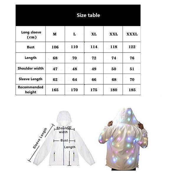 Ihrtrade Led Colorful Luminous Clothing