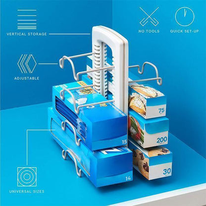 Organisateur de film alimentaire ajustable Lighteme