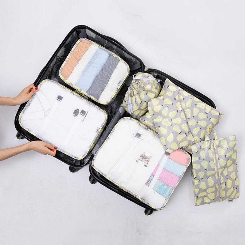 Lighteme Luggage Packing Organizer Set (7 Pcs)