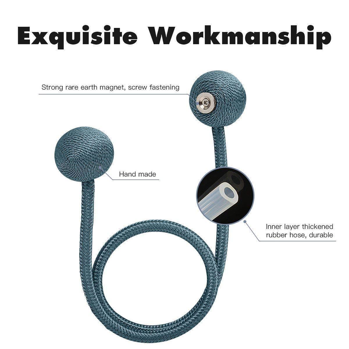 Boucle magnétique pour rideau Lighteme (2 pièces)