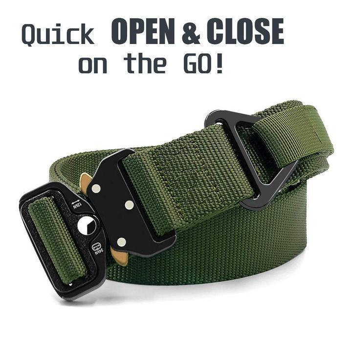 Ceinture tactique en nylon de style militaire Lighteme (4 couleurs)