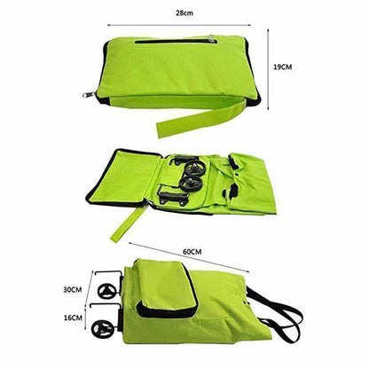 Chariot de courses pliable et portable Lighteme