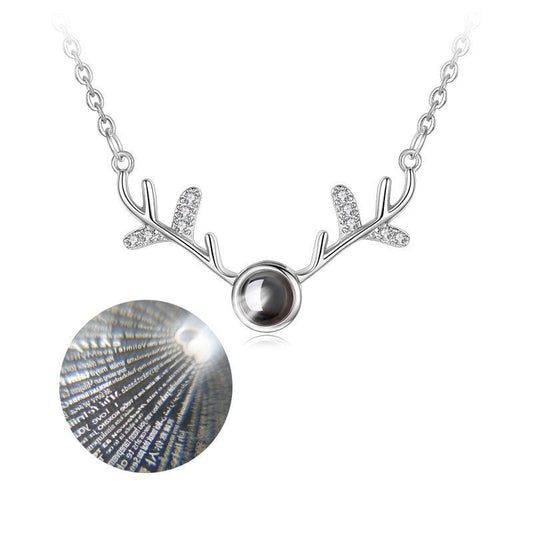 Ihrtrade 100 Languages, Love Necklace, Love Ring,Colored Contact Lenses