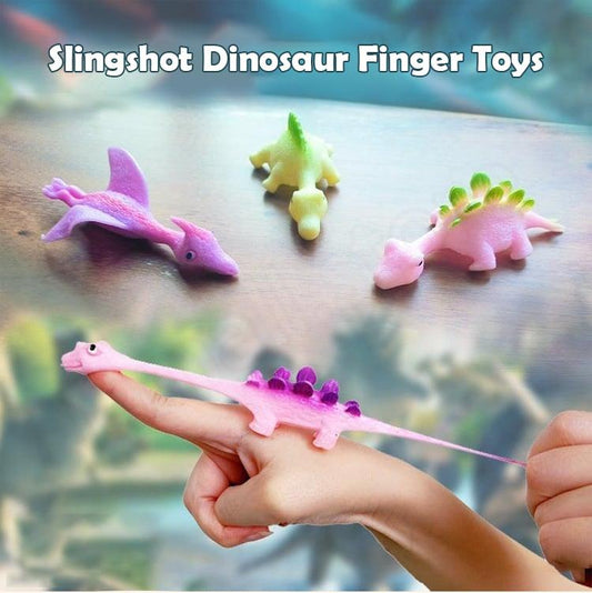 Lighteme Schleuder Dinosaurier Fingerspielzeug | 20 STK
